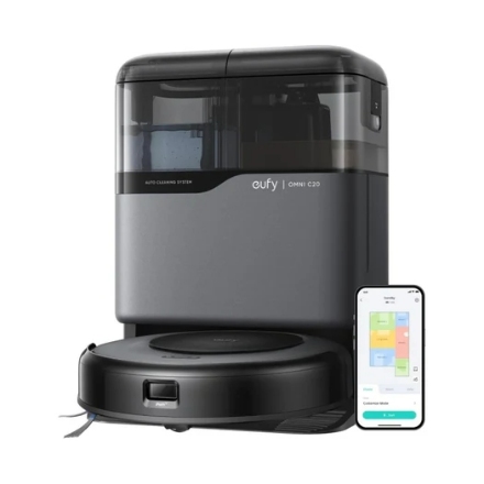 ロボット掃除機 ANKER Eufy Robot Vacuum Omni C20 T2280511 ブラック