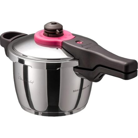 ワンダーシェフ 魔法のクイック 片手圧力鍋 3L ZQSA30 [シルバー]