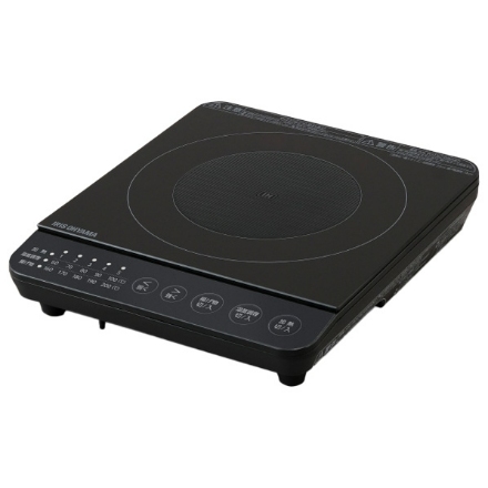 卓上IHコンロ アイリスオーヤマ IHコンロ単品(1000W) IHK-T82-B [ブラック]