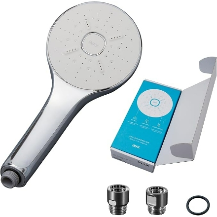 LIXIL(リクシル) ウルトラファインバブル シャワーヘッド エコアクアシャワーSPA PK-BF-SM6 [シルバー系]