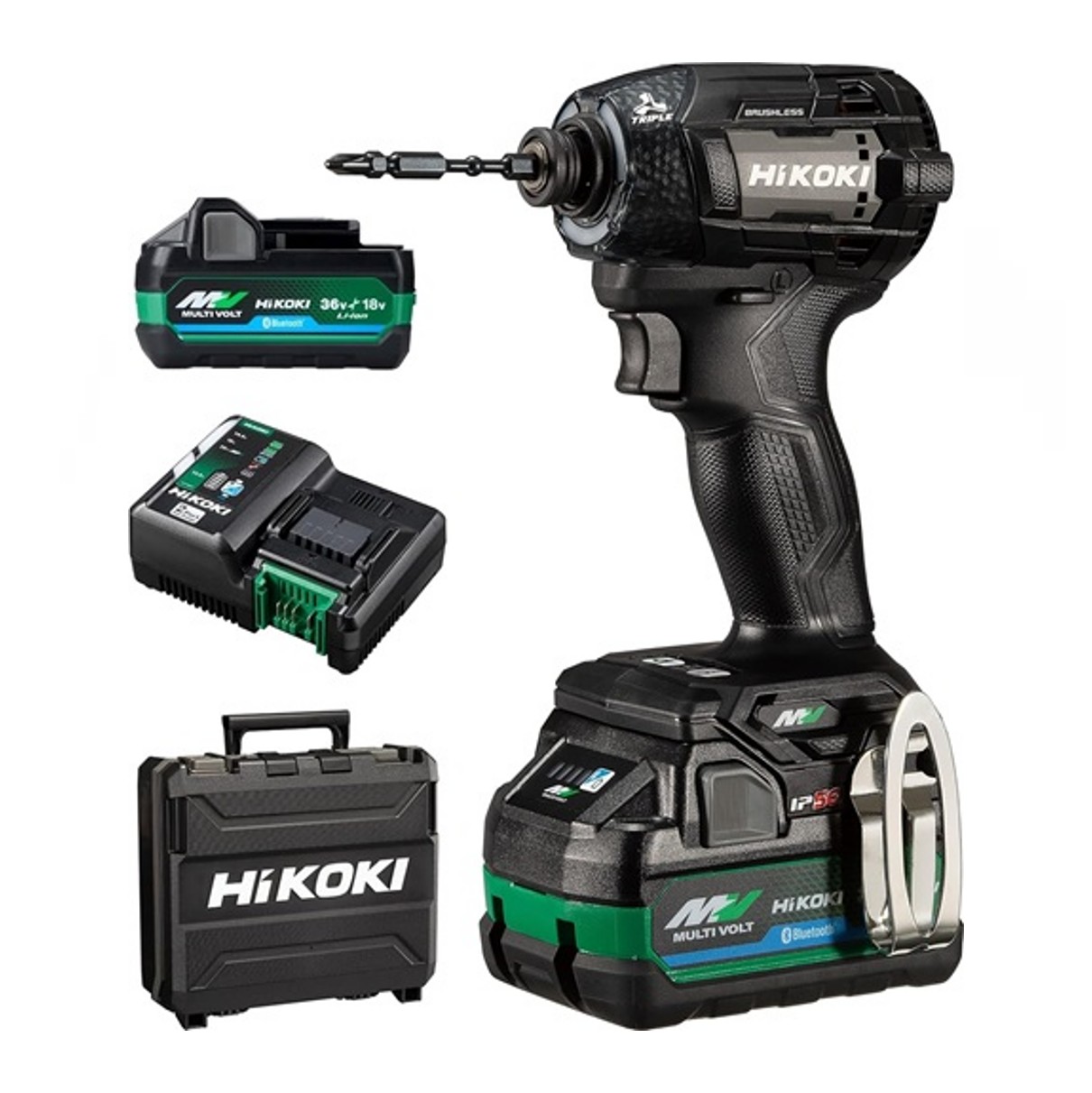 HiKOKI インパクトドライバー WH36DD (2XHBSZ) [ストロングブラック]