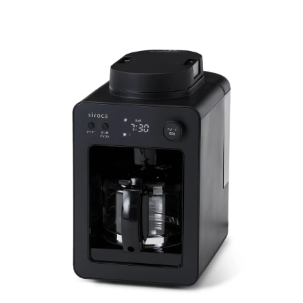 siroca シロカ 全自動コーヒーメーカー カフェばこ SC-A352（K） [ブラック]