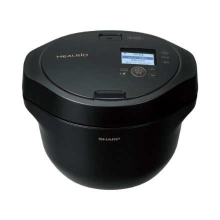 調理鍋 シャープ ヘルシオ ホットクック KN-HW24H ブラック