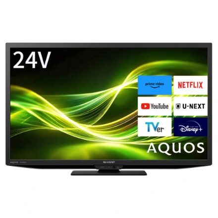 液晶テレビ シャープ AQUOS 24V型 2T-C24GF1 ブラック系