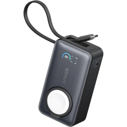 モバイルバッテリー ANKER MagGo Power Bank 10000mAh A1657N11 ブラック