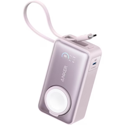 モバイルバッテリー ANKER MagGo Power Bank 10000mAh 35W A1657051 ピンク