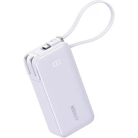 モバイルバッテリー ANKER Power Bank 10000mAh A1637NV1 パープル