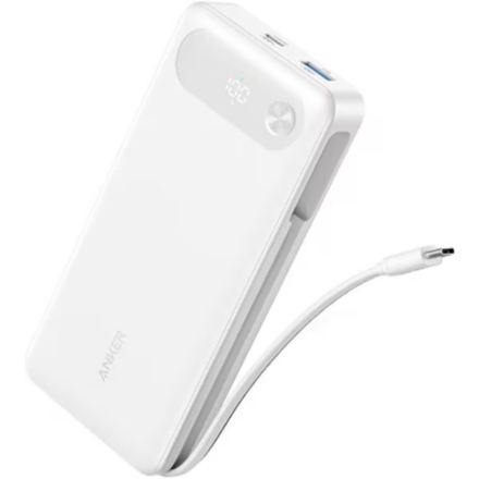 モバイルバッテリー ANKER Power Bank (20000mAh 87W) A1383N21 ホワイト