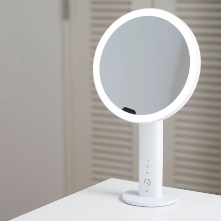 EKO センサー機能付きメイクアップミラー EK5288WH-1X ホワイト