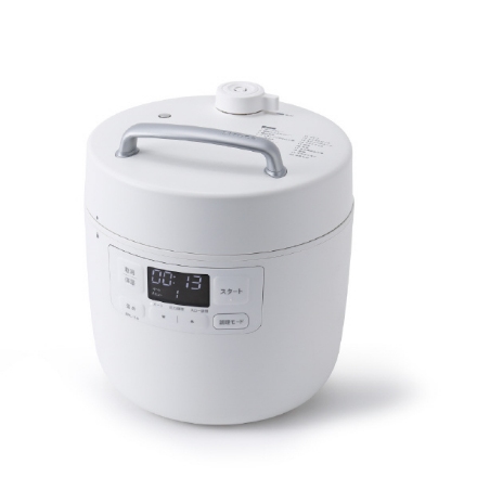 圧力鍋 シロカ おうちシェフ SP-2DF231 ホワイト