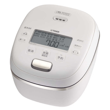 炊飯器 タイガー魔法瓶 炊きたて ご泡火炊き JRI-G100-WO オフホワイト