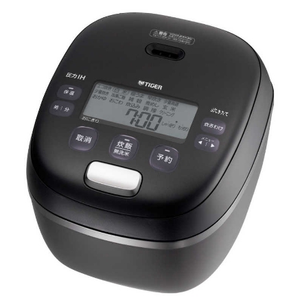 炊飯器 タイガー魔法瓶 炊きたて ご泡火炊き JRI-G100-KO オフブラック