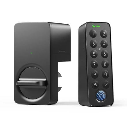 SwitchBot スマートロック 防犯グッズ SwitchBotドアロックLiteセット W5110003 ブラック