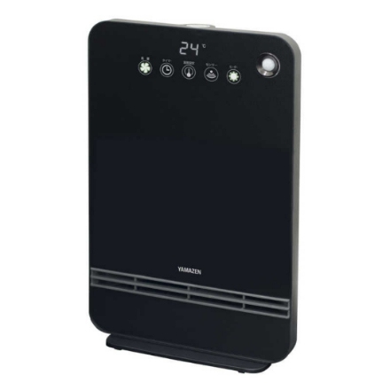 ヒーター・ストーブ 山善 DSF-VN124(B) [ブラック]