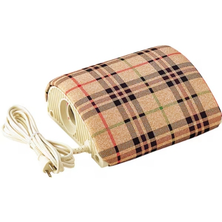 あんか コイズミ 山形電気あんか 温度調節機能付き チェック柄 KYA-06251