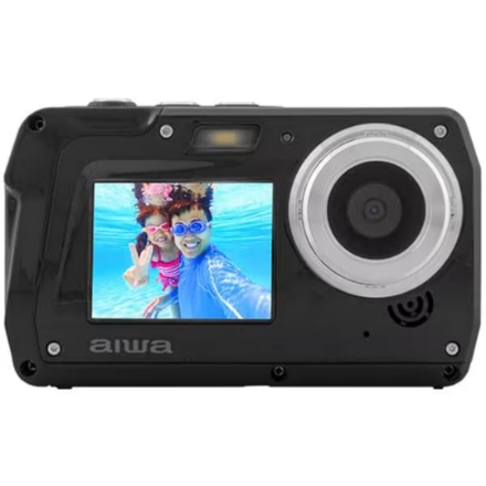 デジタルカメラ アイワ JA5-DCM0002 防水コンパクトデジタルカメラ ブラック