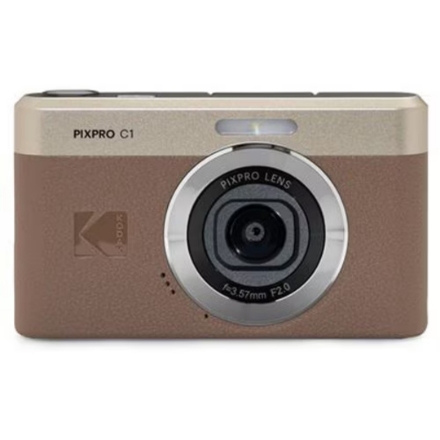 デジタルカメラ コダック コンパクトデジタルカメラ PIXPRO C1 ブラウン C1BN