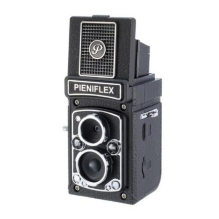 デジタルカメラ ケンコー トイカメラ PIENIFLEX M ブラック KC-FM12