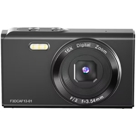 デジタルカメラ FFF SMART LIFE CONNECTED コンパクトデジタルカメラ F3DCAF13-01 ブラック