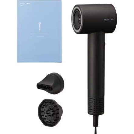 ドライヤー テスコム マイナスイオン 5モード センシング機能 TD863A-K ブラック