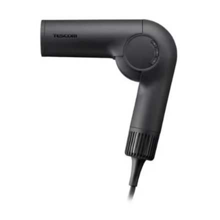 ヘアドライヤー テスコム プロテクトイオン 折り畳み式 風量3段階切替 TD860A-K ブラック