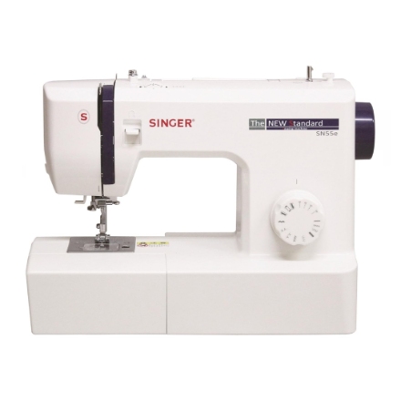 電動ミシン シンガー フットコントローラー付 SN55e ホワイト