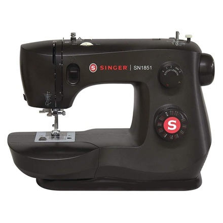 電動ミシン シンガー フットコントローラー付 SN1851 ブラック