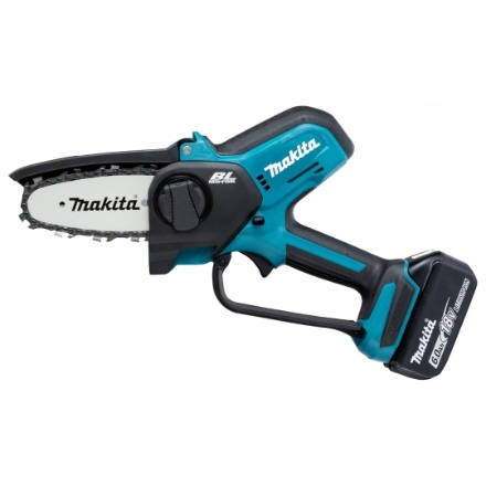 充電式ハンディソー マキタ バッテリ、充電器付 MUC101DRG 青