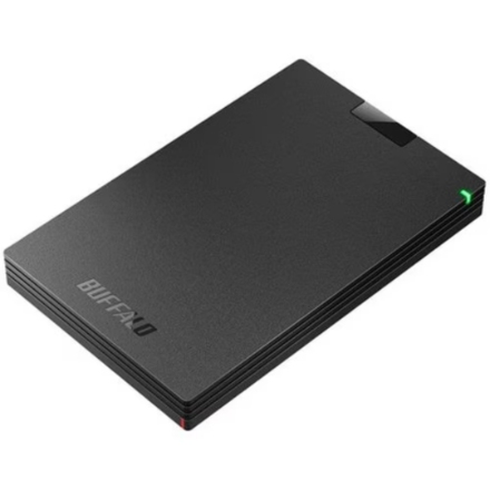 ポータブルHDD バッファロー HDD：2TB HD-PCG2.0U3-GBA ブラック