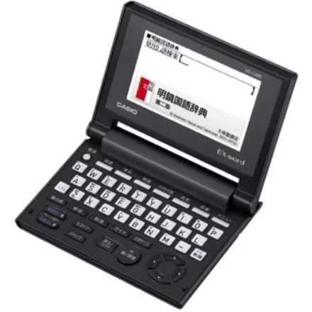 電子辞書 カシオ コンパクトモデル EX-word 10コンテンツ収録 XD-C100E ブラック系
