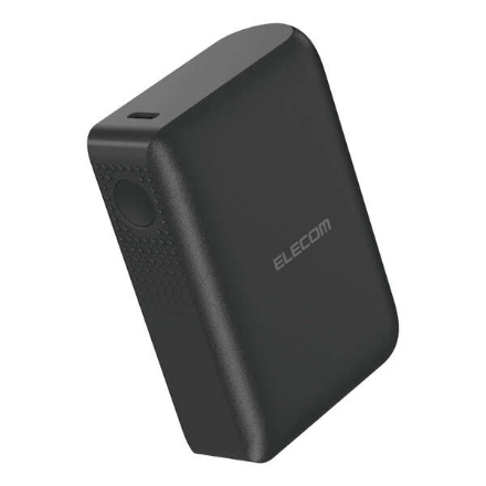 エレコム モバイルバッテリー DE-C78L-10000BK ブラック