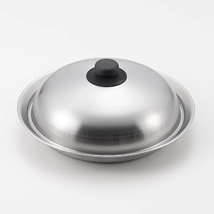 美味彩菜 蒸し器 フライパンにのせて使う蒸しプレート フタ付 24-26cm SJ2632
