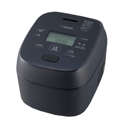 炊飯器 象印マホービン 豪熱大火力 圧力IH炊飯ジャー 4合炊き NW-MC07-BZ スレートブラック
