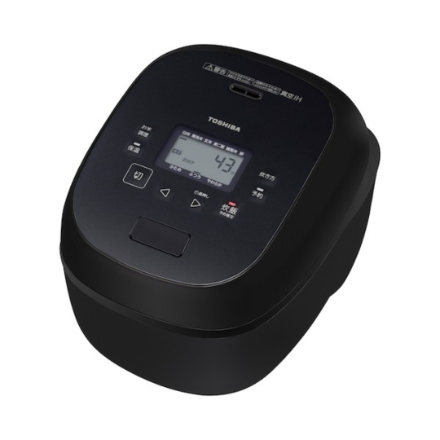 炊飯器 東芝 炎匠炊き 真空IH炊飯器 5.5合炊き RC-10RXA-K グランブラック