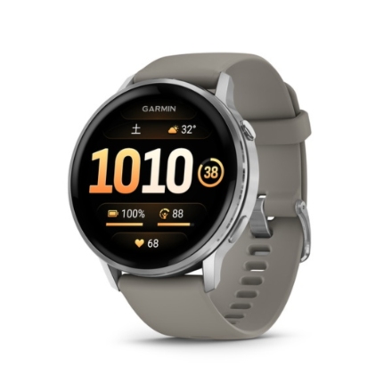 スマートウォッチ ガーミンVenu 4 45mm 010-03014-31 Silver/Gray