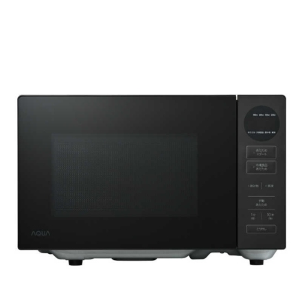 電子レンジ アクア 四ツ星レンジ AQM-KF20A(K) ブラック
