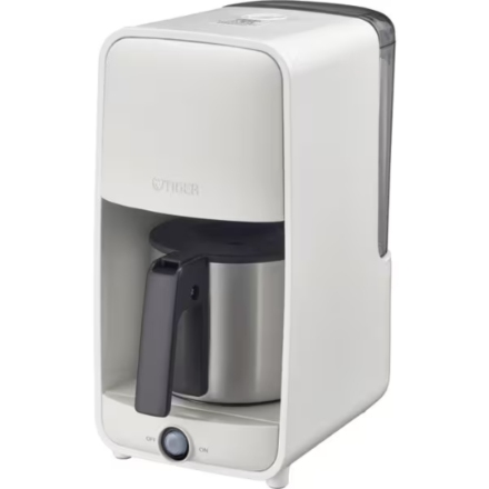 コーヒーメーカー タイガー魔法瓶 2段階濃度調節 食洗機対応 0.81L ADC-G060WU アーバンホワイト