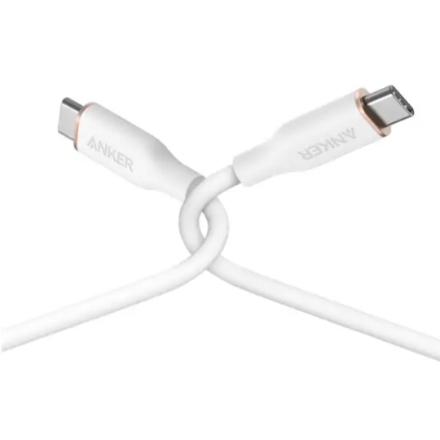 充電ケーブル アンカー PowerLine III Flow USB-C ケーブル 1.8m A8553N22 クラウドホワイト