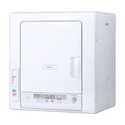 衣類乾燥機 日立 乾燥容量6.0kg DE-N60HV-W ピュアホワイト