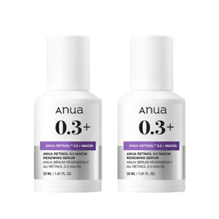 ANUA アヌア 美容液 レチノール0.3ナイアシンセラム 30ml 【2個セット】