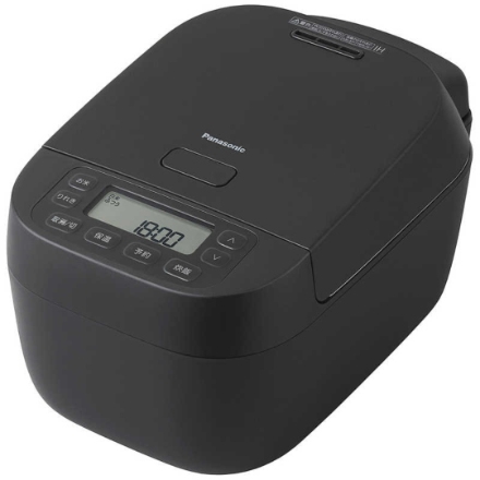 パナソニック IHジャー炊飯器 備長炭釜 5.5合炊き SR-N210E-K ブラック