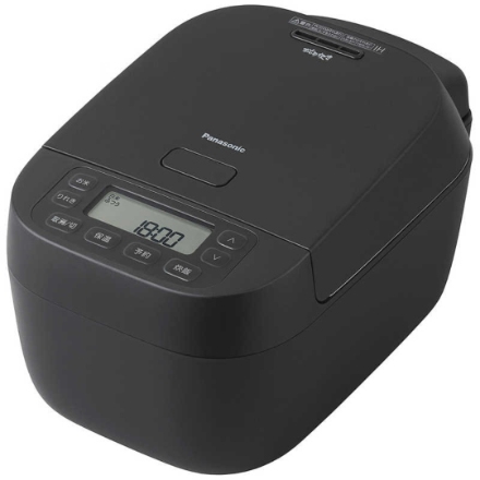 パナソニック IHジャー炊飯器 おどり炊き 備長炭釜 5.5合炊き SR-N310E-K ブラック