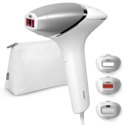フィリップス 光美容器 Lumea（ルメア） IPL 8000 Series ムダ毛ケア プレミアムモデル 男女兼用 顔・全身対応 BRI946/70 シルバー