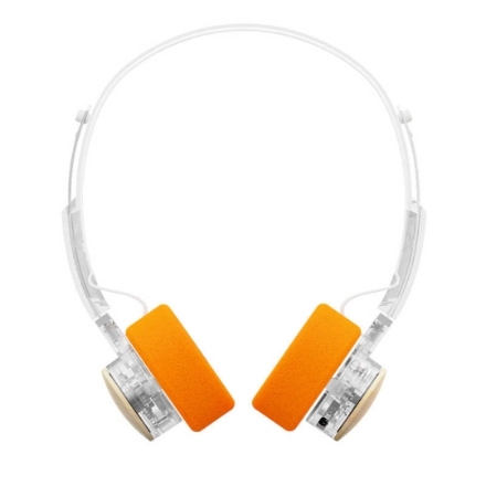 FIIO Bluetoothヘッドホン LDAC対応 40mmダイナミックドライバー搭載 FIO-EH11-T トランスペアレント