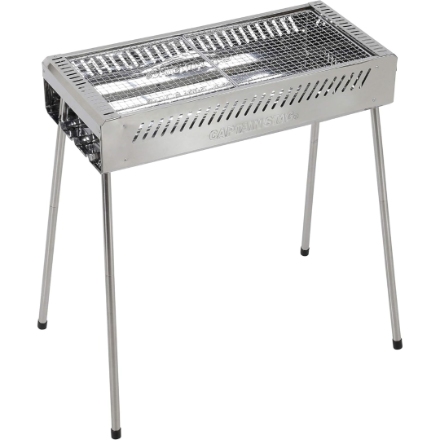 キャプテンスタッグ バーベキューグリル BBQステンレスグリル650 UG-0068 シルバー