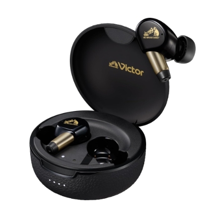 JVC イヤホン Victor WOOD master HA-FW5000T-B ピアノブラック