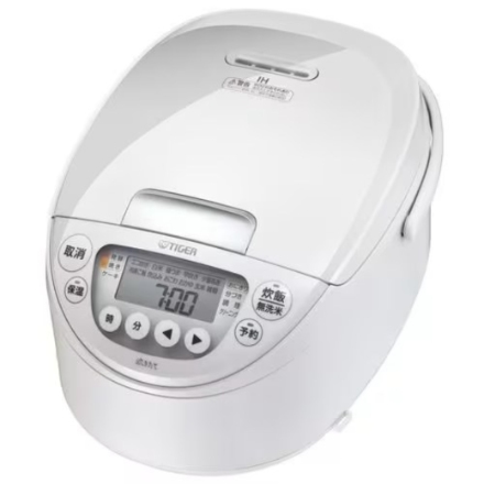 タイガー魔法瓶 炊飯器 炊きたて 5.5合炊き JPW-K100-WY ピュアホワイト