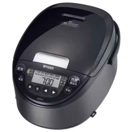 タイガー魔法瓶 炊飯器 炊きたて 5.5合炊き JPW-K100-KV モーブブラック