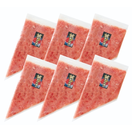 オリーブオイルを使った トランス脂肪酸ZERO マグロたたき 600g [マグロたたき(生食用)100g×6パック]