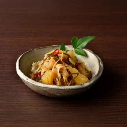 北海道郷土料理 白醤油小分け松前漬け130g×4